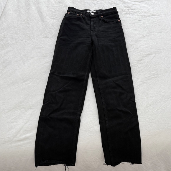 Re/Done 70s stovepipe jeans - Picture 1 of 4